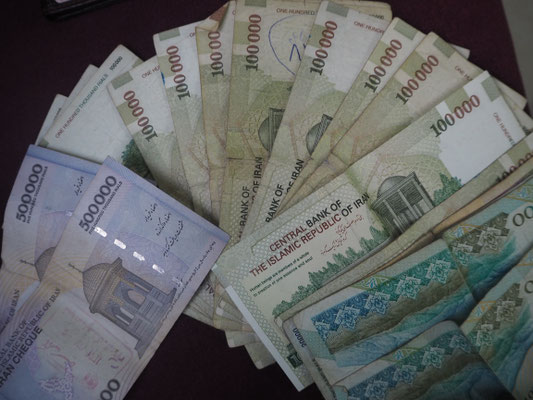 Millionär ist im Iran jeder
