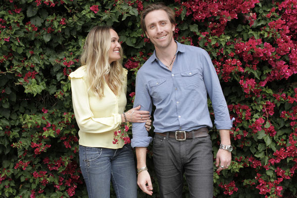 ASHLAN AND PHILIPPE COUSTEAU jr. in Beverly Hills