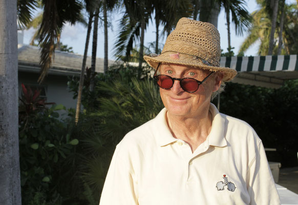 OTTO WAALKES at home in Fort Lauderdale