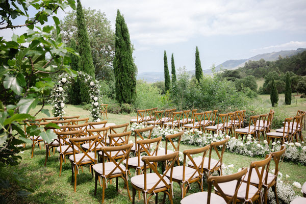 Ceremony set up