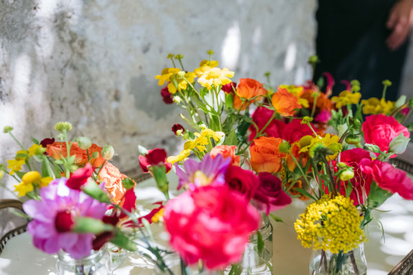reception flowers