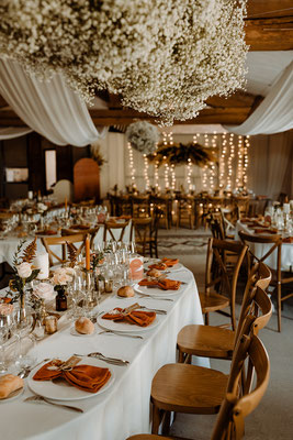 Décoration salle de réception