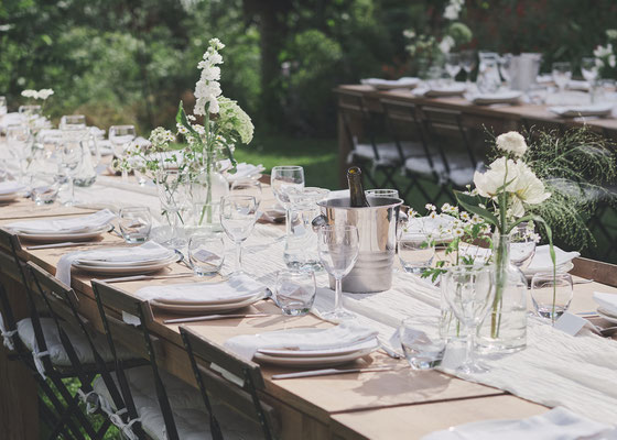Dinner tables 