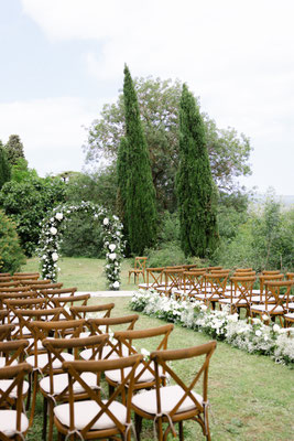 Ceremony set up