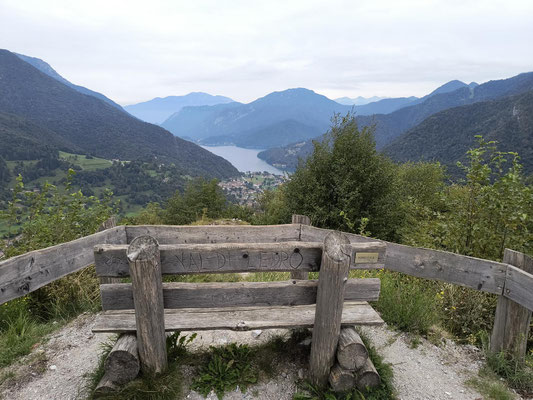 Ausblick zum Ledrosee