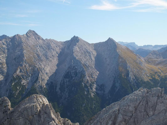 Blick zur Hochkaltergruppe