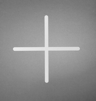 Balkengleiches Kreuz(Körblersches Zeichen)- Schutzzeichen, Abschirmung