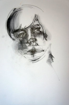 "Untitled" | Pencil and ink on paper | 2011