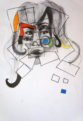 "Untitled" | Pencil and ink on paper | 2011