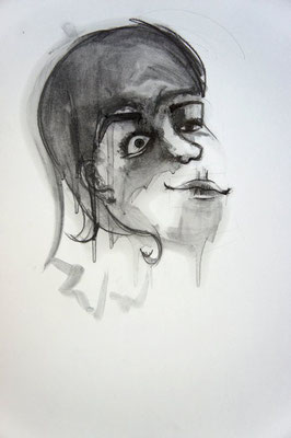 "Untitled" | Pencil and ink on paper | 2011