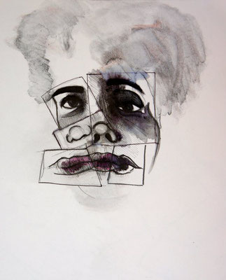 "Untitled" | Pencil and ink on paper | 2011