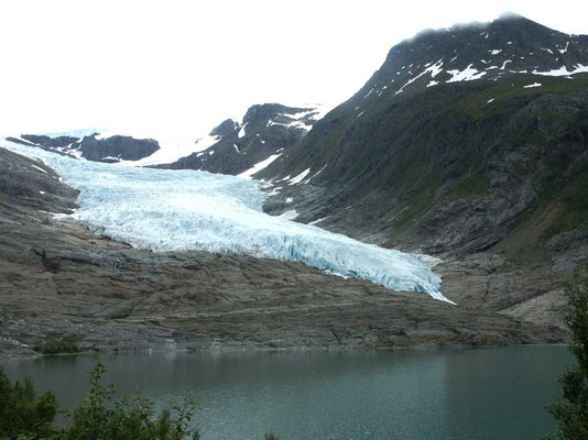 Glacier de Starvisen(Norvège)