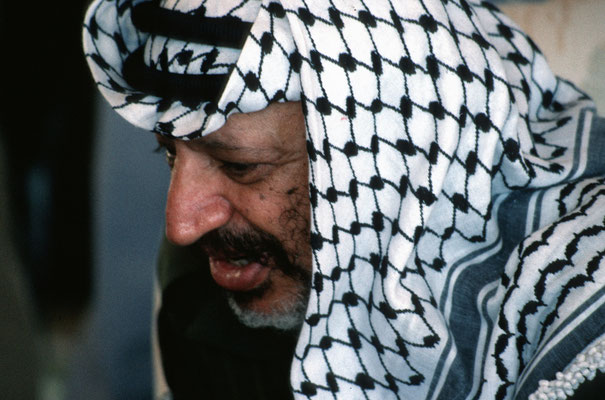 Jassir Arafat, Palästinensischer Nationalrat,  Algier 1988 © Heike Wolters-Wrase