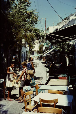 Strassensituation in Aghia Galini