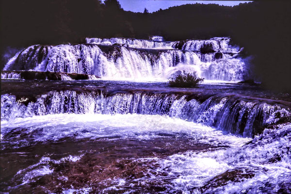 Die Wasserfälle von Krka bei Sibenik...