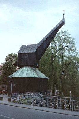Hafenkran in Lübeck