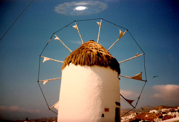 Windmühle in Mykonos...