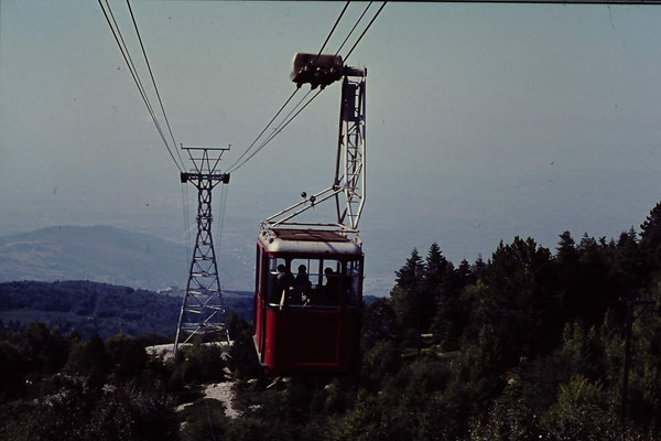 der Teleferik bringt uns auf den Ulu Dag