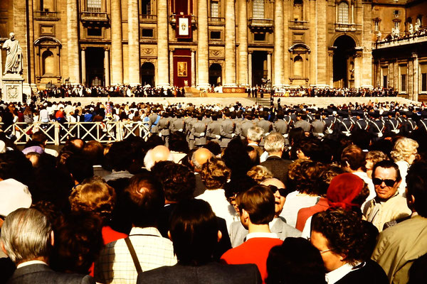 Segen des Papstes URBI ET ORBI, Ostersonntag 1982