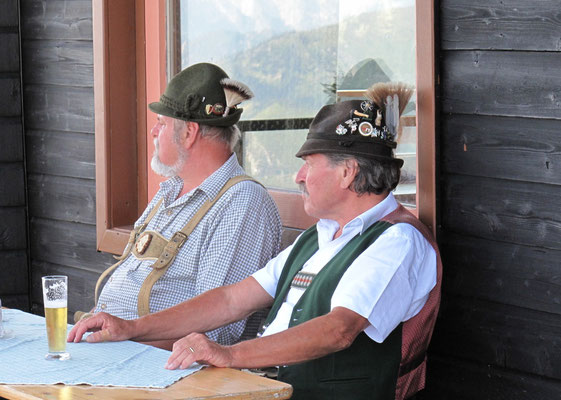 Gemütlichkeit auf der Kranabethhütte 