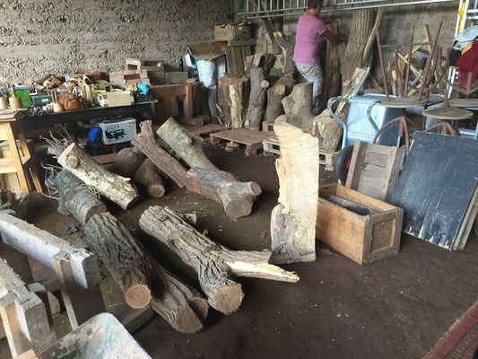 Holzbildhauen in der Eifel - Brele Scholz