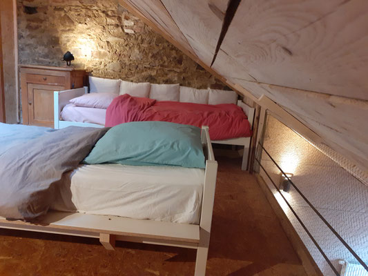 Altitude 445 - Le repos du Nomade - 3 bedden op de mezzanine
