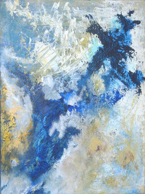 "Der Himmel II" - Acryl auf Leinwand - 60 x 80 - 2014