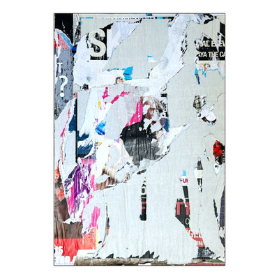 Yatheca, décollage, 86,5 x 58,6 cm, 2024