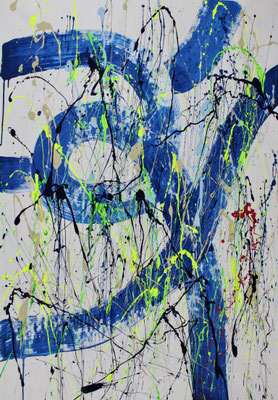 Acryl auf Papier