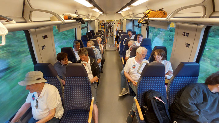 14. Juni 2025: Außerferner Platzlsingen - sangesfrohe Rückreise