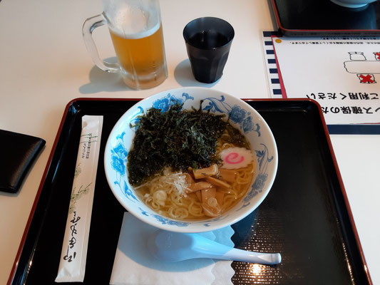 名物の岩ノリラーメン