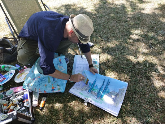 lescerclesdelumiere.com, cours de peinture dessin a tours