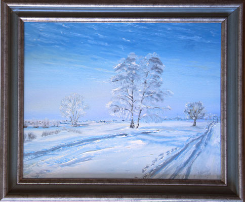 "Winter" (40×50cm) 2011
