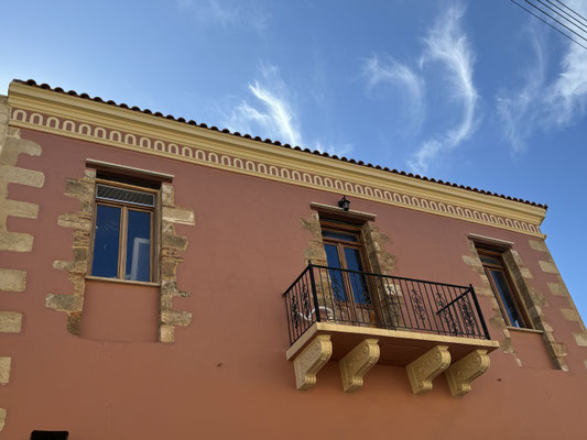 Bild: Hausfassade in Chania