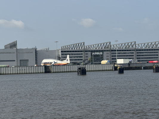 Bild: Airbus in Hamburg