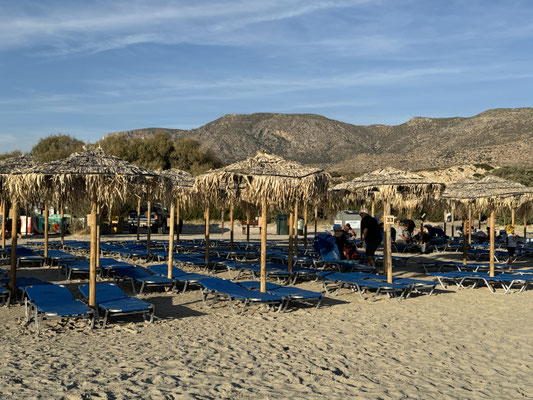 Bild: Sonnenschutz am Strand