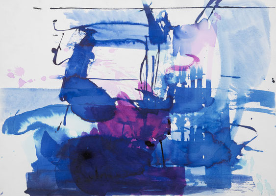 Gottfried Mairwöger, Ohne Titel, Aquarell auf Aquarellpapier, 50 x 70 cm - verfügbar