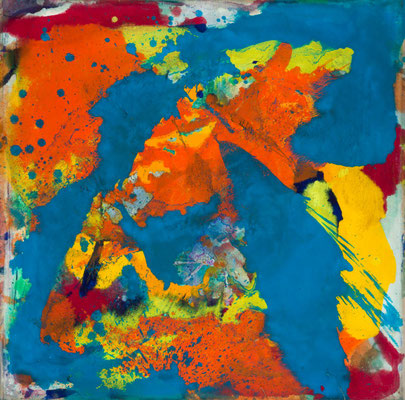 Gottfried Mairwöger, Ohne Titel, Öl auf Leinen, 109 x 99 cm - verfügbar