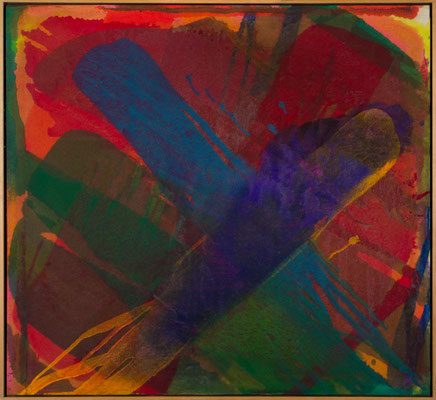 Gottfried Mairwöger, Ohne Titel, 2000, Öl auf Leinen, 99 x 109 cm - Privatsammlung
