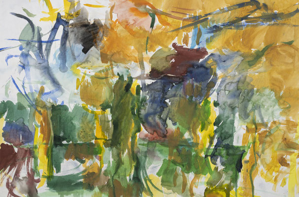 Gottfried Mairwöger, Ohne Titel (Naturstudie), Aquarell auf Papier, 70 x 100 cm - verfügbar