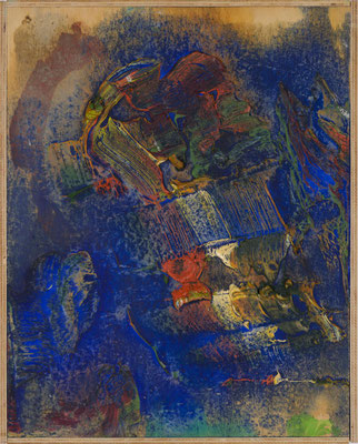 Gottfried Mairwöger, Sekundenbild, Öl auf Holz, 50 x 40 cm - verfügbar