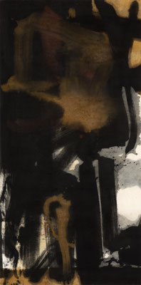 Gottfried Mairwöger, Ohne Titel, Öl auf Leinen, 197 x 98 cm - verfügbar