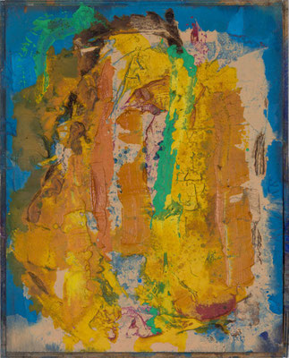 Gottfried Mairwöger, Sekundenbild, Öl auf Holz, 50 x 40 cm - verfügbar