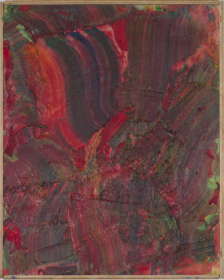 Gottfried Mairwöger, Sekundenbild, Öl auf Holz, 50 x 40 cm - Privatsammlung