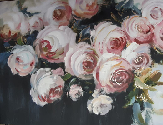 "Rosenrot III", 90x 120 cm, 299,-€