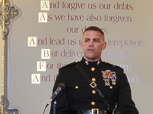 Lt. Colonel Kevin Shea, USMC.