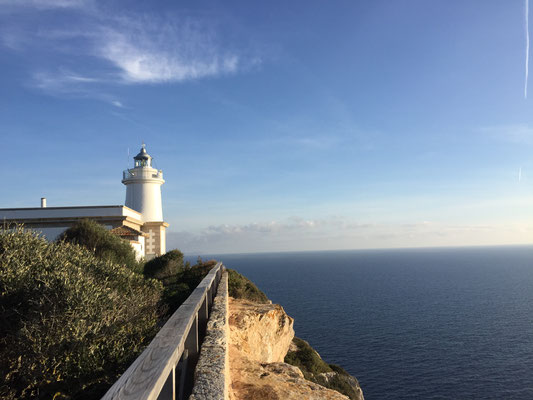 am Leuchtturm von Cap Blanc