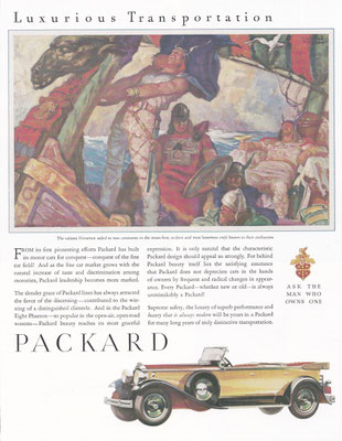 Advertentie Packard.