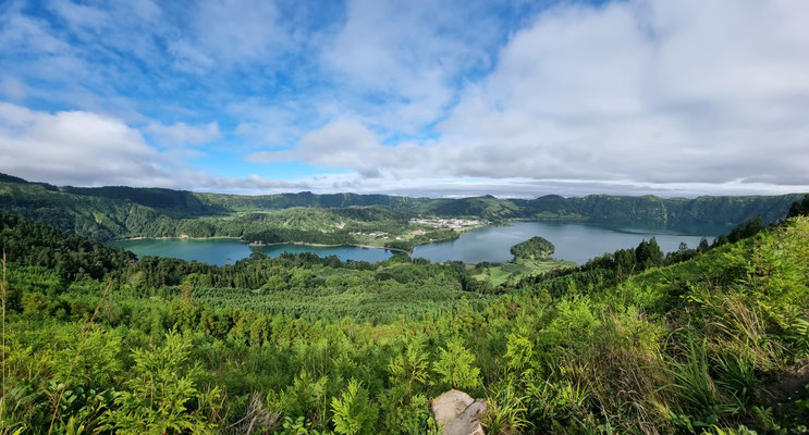 Lagoa Azul und Lagoa Verde