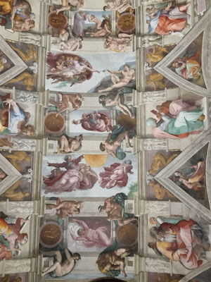 Michelangelos Wunderwerk in der Sixtinischen Kapelle - "Die Erschaffung Adams"